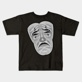 Sad clown Kids T-Shirt